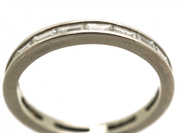 18ct White Gold & Diamond Eternity Ring