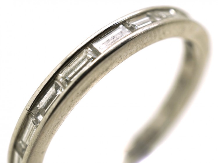18ct White Gold & Diamond Eternity Ring