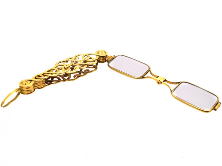 18ct Gold French Lorgnettes