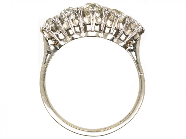 Platinum & Diamond Five Stone Ring