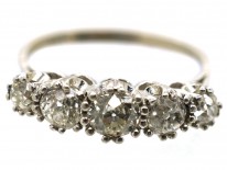 Platinum & Diamond Five Stone Ring