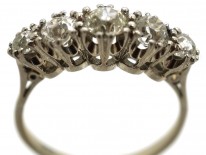 Platinum & Diamond Five Stone Ring