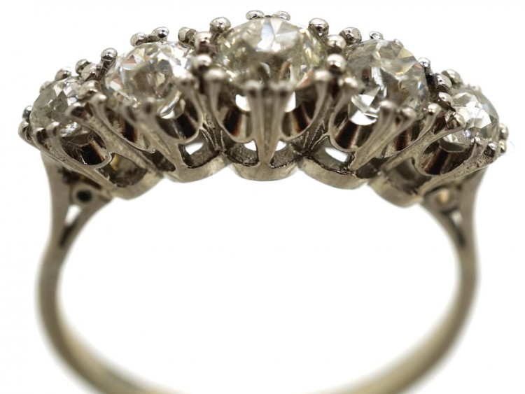 Platinum & Diamond Five Stone Ring