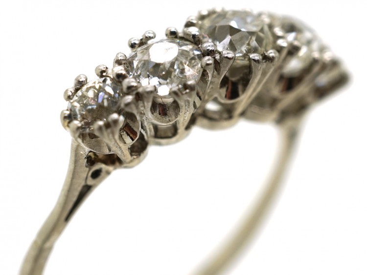 Platinum & Diamond Five Stone Ring