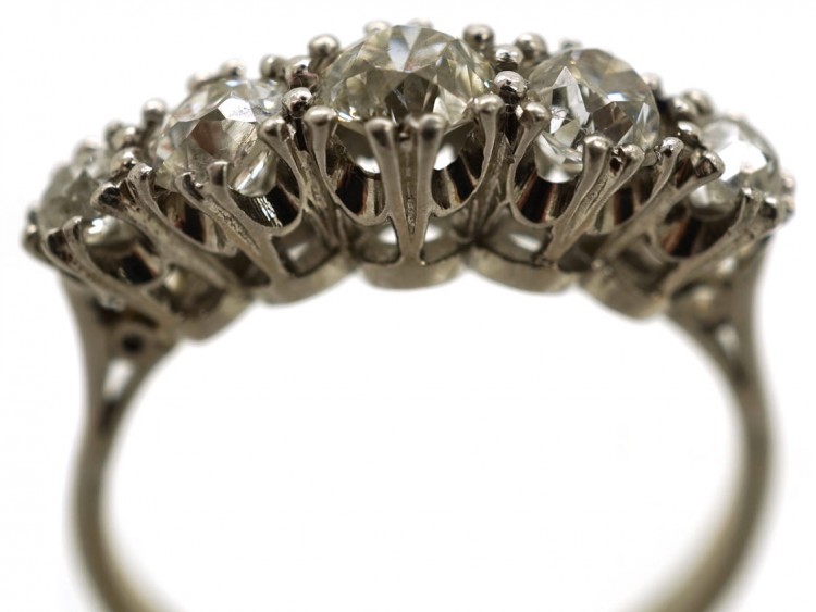 Platinum & Diamond Five Stone Ring
