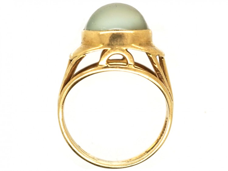 14ct Gold Moonstone Ring