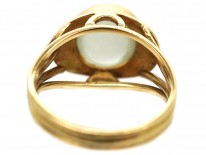 14ct Gold Moonstone Ring