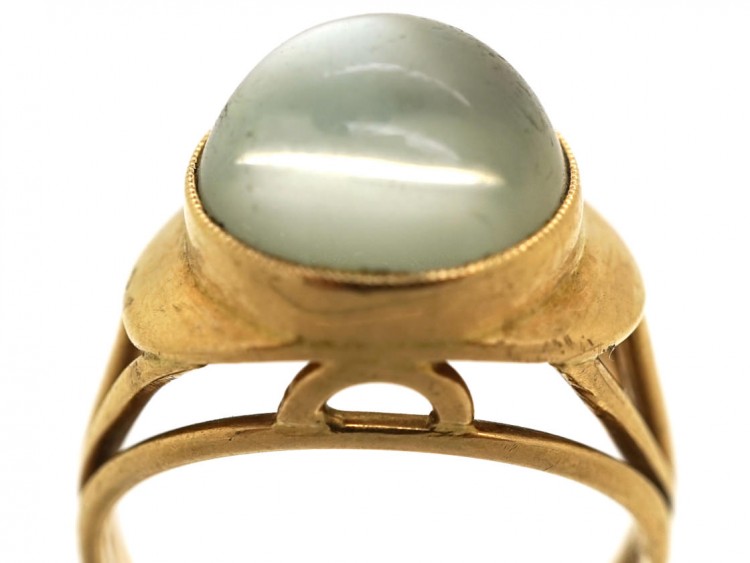 14ct Gold Moonstone Ring