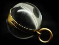 Edwardian Rock Crystal Ball Locket