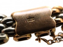 Edwardian 15ct Gold & Platinum Gate Bracelet