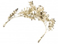 Victorian Silver Lilies Tiara