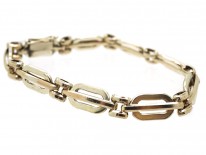 Silver Two Colour Bracelet