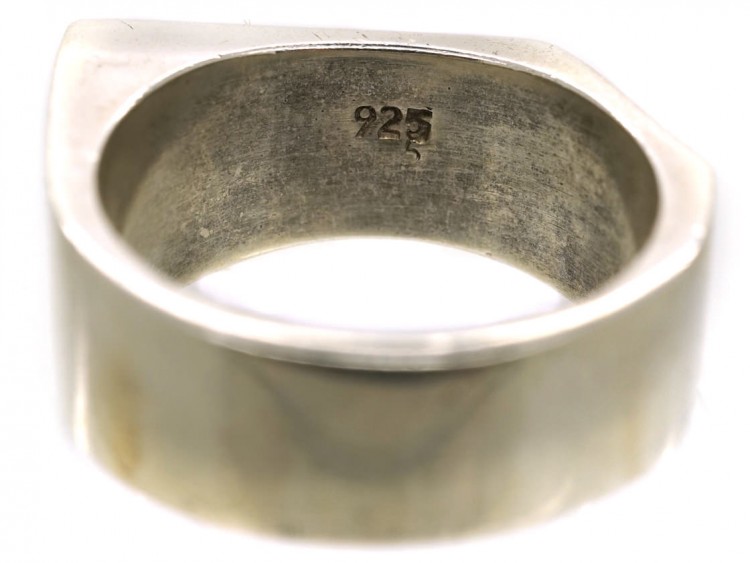 Sculptural Silver Ring