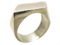 Sculptural Silver Ring