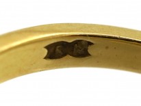 18ct Gold, Platinum, Diamond Solitaire Ring