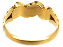 Regency 15ct Gold Turquoise & Pearl Ring