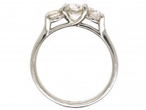 18ct White Gold Three Stone Diamond Ring