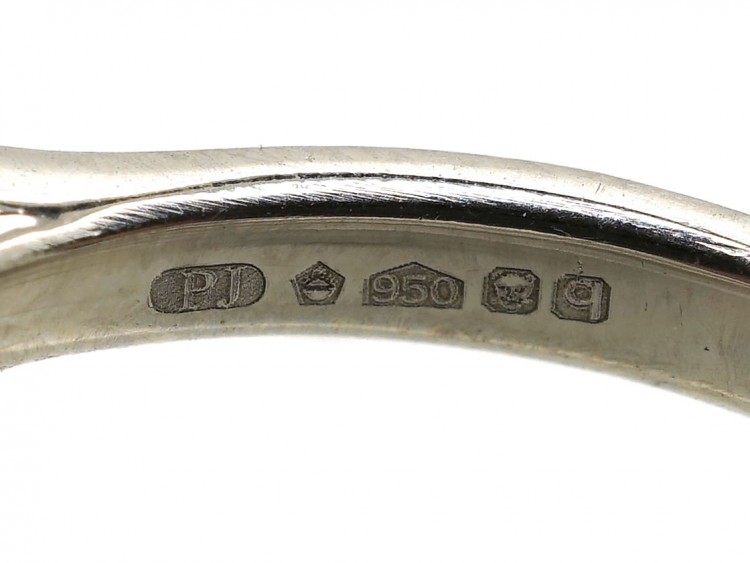 18ct White Gold Three Stone Diamond Ring