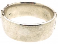 Silver Engraved Bangle