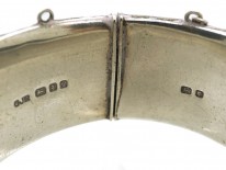 Silver Engraved Bangle