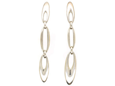 Georg Jensen Silver Drop Earrings Georg Jensen Silver Drop Earrings