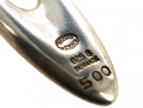 Georg Jensen Silver Drop Earrings