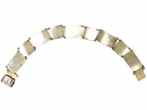 Silver & Enamel Scandinavian Scenes Bracelet by Ottar Hval