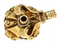 Victorian Hinged Seal With Rock Crystal Base