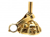 Victorian Hinged Seal With Rock Crystal Base