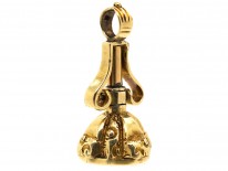 Victorian Hinged Seal With Rock Crystal Base