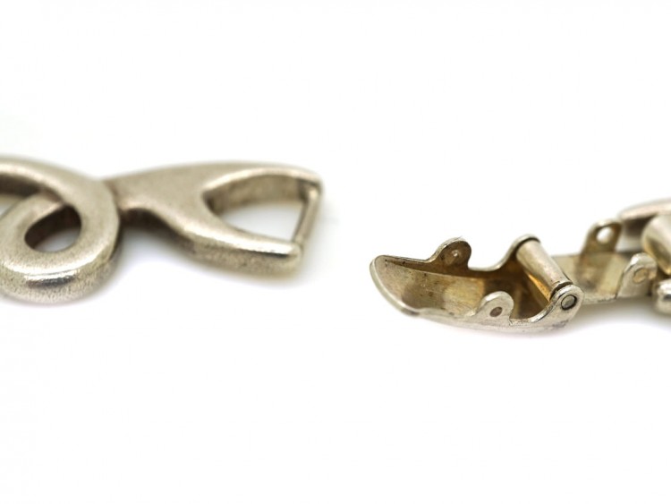 Silver Articulated Necklace