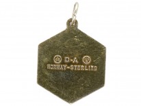 Libra Silver Gilt & Enamel Pendant by David Andersen