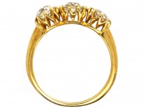 Edwardian 18ct Gold Three Stone Diamond Ring