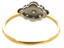 Edwardian Diamond, 18ct Gold & Platinum Diamond Shaped Ring