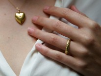 Georgian 18ct Gold Wedding Band