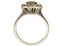 18ct White Gold Diamond Cluster Ring