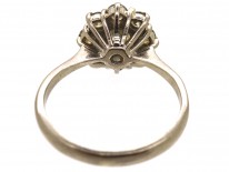 18ct White Gold Diamond Cluster Ring