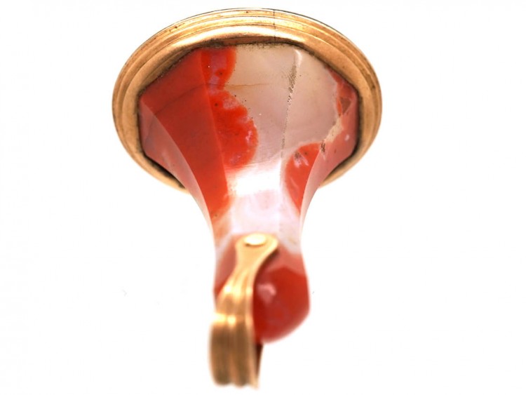 Georgian Jasper & 9ct Gold Seal