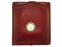 Victorian 18ct Gold Cameo Brooch in Original Case of Corinne