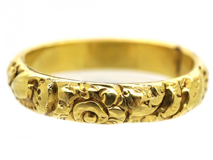 Georgian 18ct Gold Wedding Band