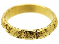 Georgian 18ct Gold Wedding Band
