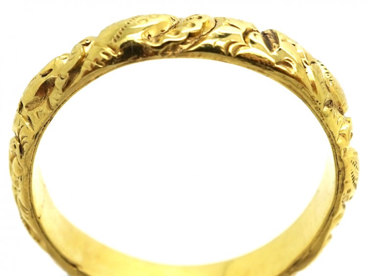 Georgian 18ct Gold Wedding Band