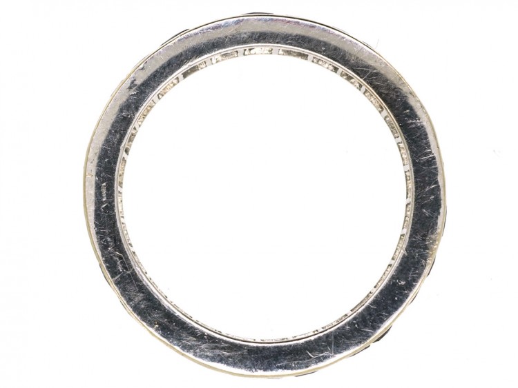 18ct White Gold & Sapphire Eternity Ring