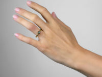 Georgian 18ct Gold Mourning Ring Dated 1727