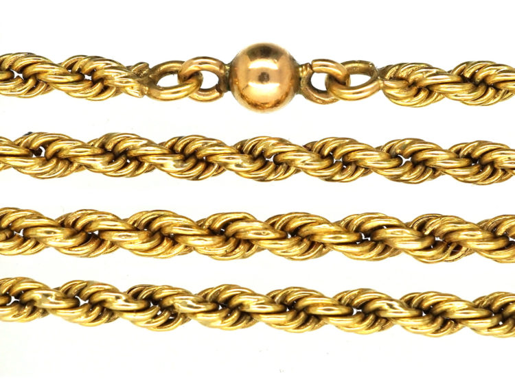 Edwardian 15ct Gold Prince of Wales Chain