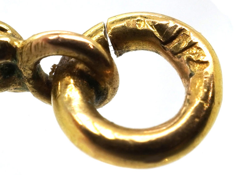 Edwardian 15ct Gold Prince of Wales Chain