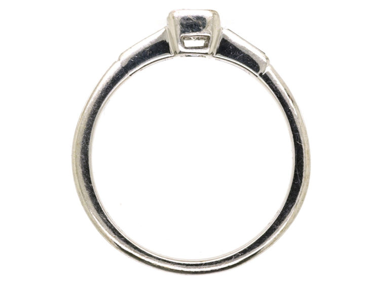 18ct White Gold Three Stone Diamond Ring