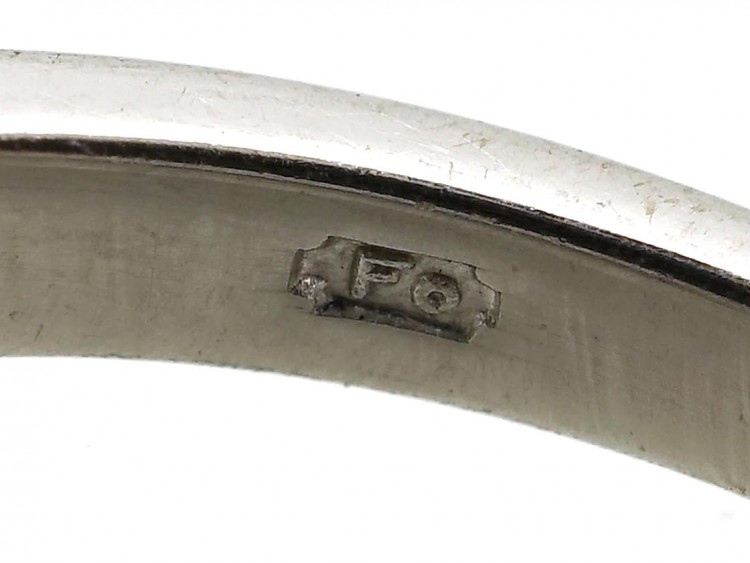 18ct White Gold Three Stone Diamond Ring