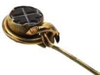 Victorian Banded Sardonyx Tie Pin