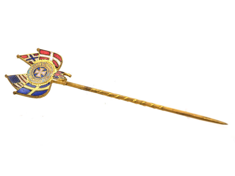 Shipping Company DFDS Tie Pin